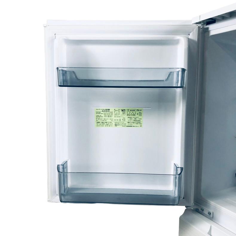 SHARP（シャープ） 冷蔵庫 中古 SHARP SJ-D15H-W 2021年製 2ドア 152L