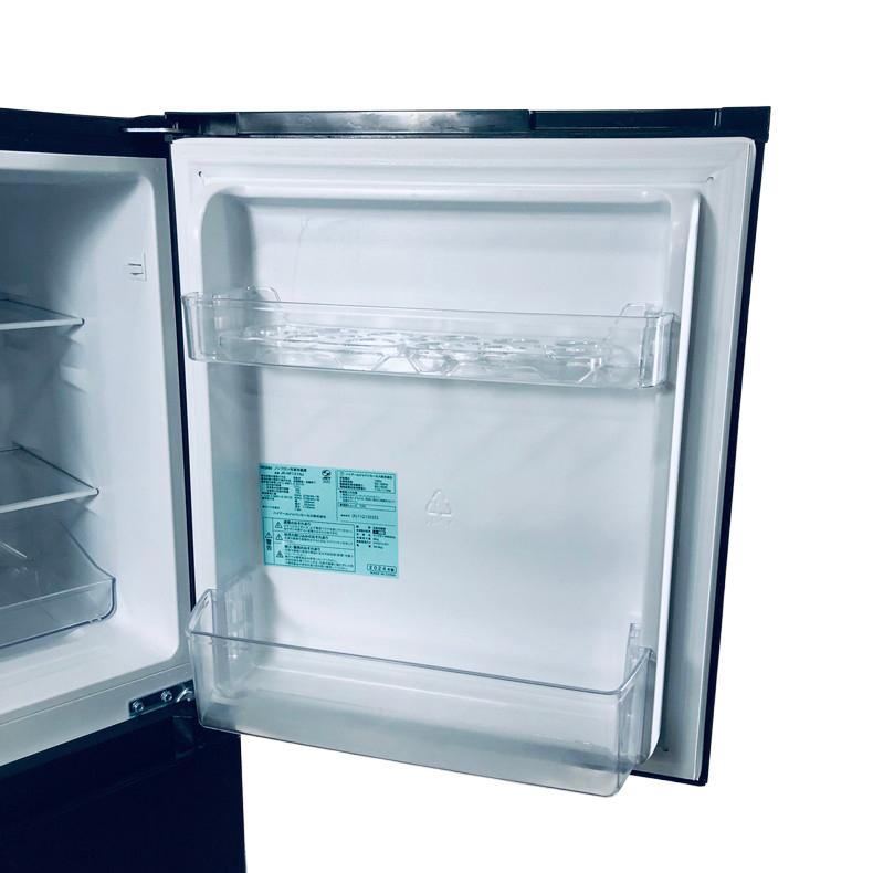 【美品】Haier JR-NF121NJ 冷蔵庫 121L 2024年製 冷蔵庫 中古 ハイアール Haier JR-NF121NJ(K) 2024年製 2ドア 121L