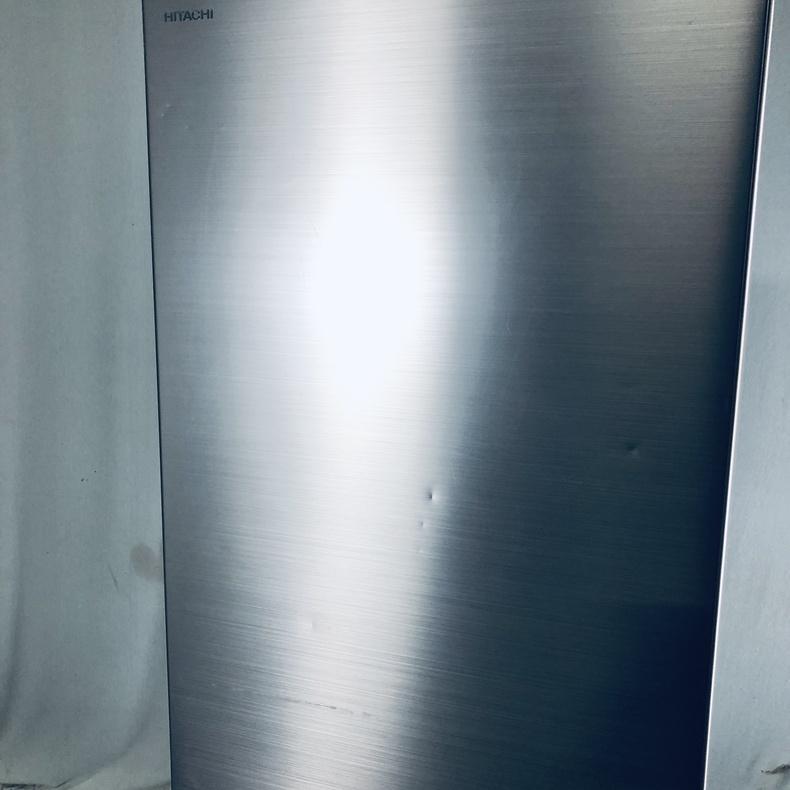 ID:rd24724 【自社配送エリア内限定】日立 HITACHI 冷蔵庫 ファミリー 中古 2019年製 3ドア 375L ゴールド ファン式 右開き R-V38KV(N)  【リユース品：状態B】【送料無料】【設置費用無料】 日立（HITACHI） 冷蔵庫 中古 HITACHI R-V38KV(N) 2019年製 3ドア 375L