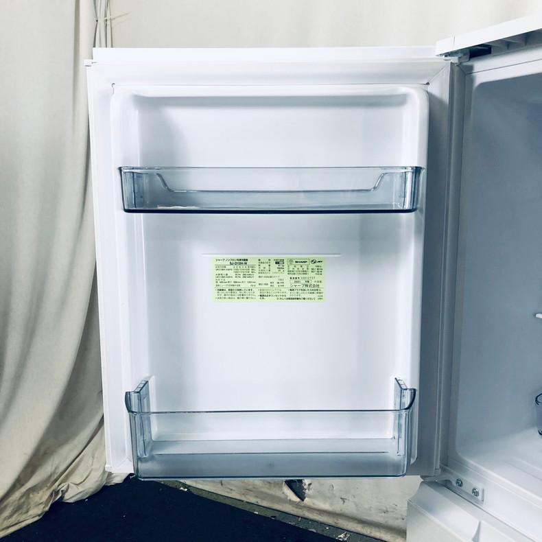 SHARP中古冷凍冷蔵庫152L2022年製 形名SJ-D15H-W SHARP中古冷凍冷蔵庫152L2022年製 形名SJ-D15H-W SHARP中古冷凍冷蔵庫