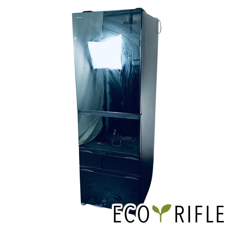 TOSHIBA 冷蔵庫 中古 東芝 GR-R500GW(XK) 2019年製 5ドア 501L