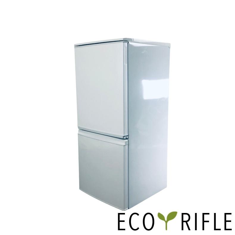 冷蔵庫 SHARP 2016年 一人暮らし 2ドア 単身用 137L SJ-D14B-W SHARP