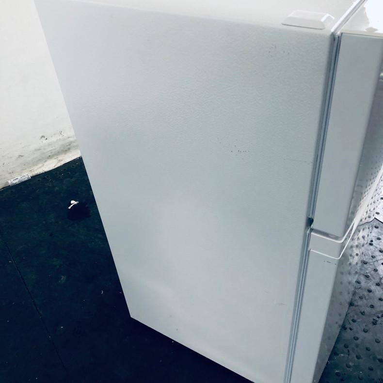 【中古】 アイリスオーヤマ IRISOHYAMA 冷蔵庫 一人暮らし 2020年製 2ドア 87L ホワイト 直冷式 右開き PRC