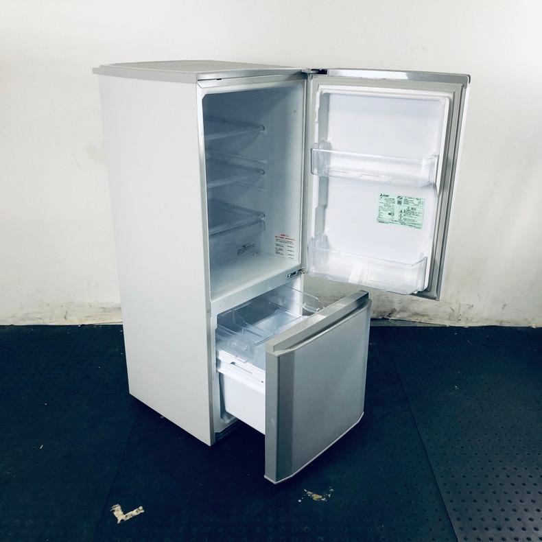 中古】 三菱 MITSUBISHI 冷蔵庫 一人暮らし 2016年製 2ドア 146L