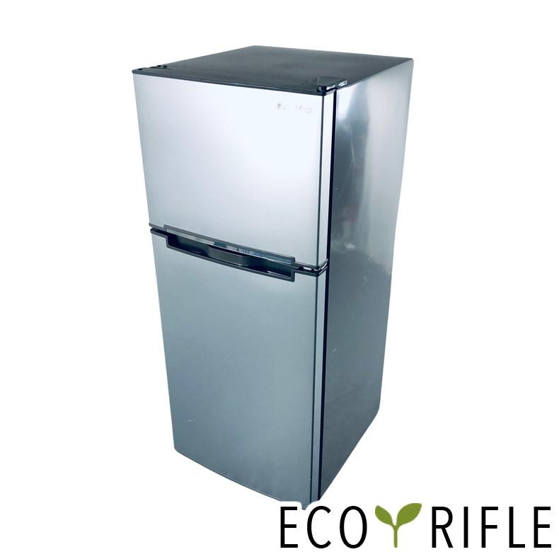 冷蔵庫 中古 A-Stage ARM-118L02SL 2019年製 2ドア 118L シルバー 右  