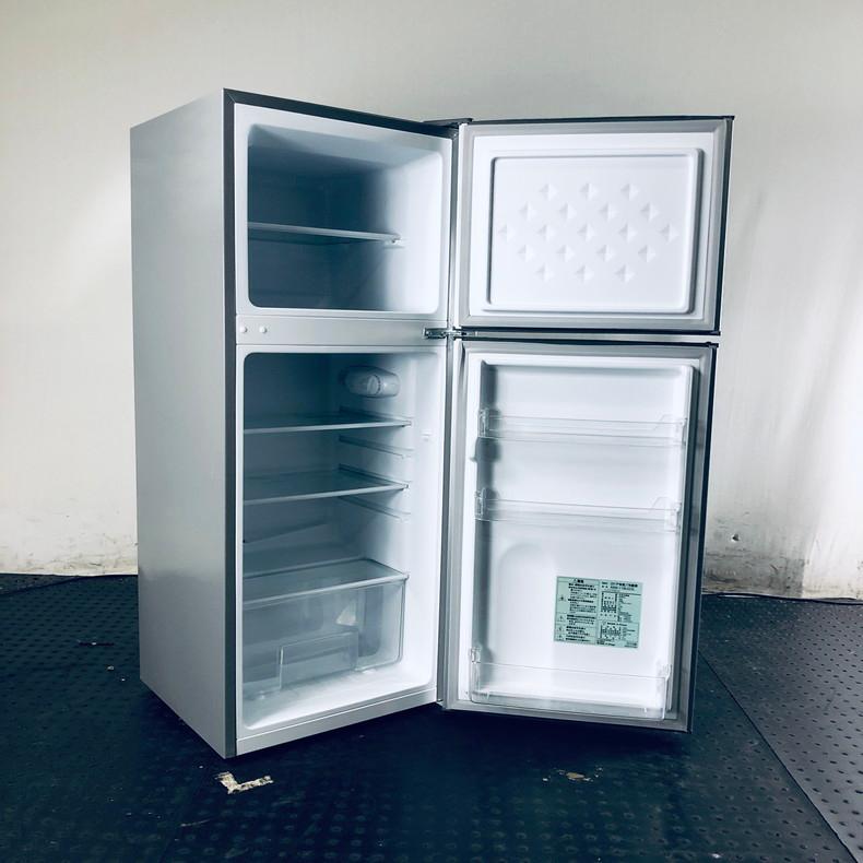 冷蔵庫 中古 A-Stage ARM-118L02SL 2019年製 2ドア 118L シルバー 右  