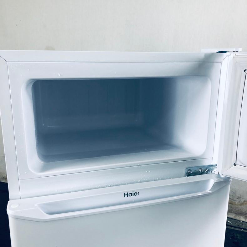 【中古】 ハイアール Haier 冷蔵庫 一人暮らし 2019年製 2ドア 85L ホワイト 直冷式 右開き JR-N85C｜rifle-eco｜05