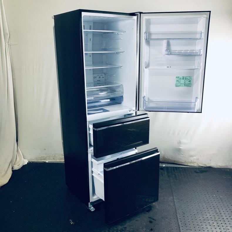 三菱 冷蔵庫 中古 MITSUBISHI MR-CX37C-BR 2018年製 3ドア 365L 三菱 冷蔵庫 中古 MITSUBISHI MR-CX37C-BR 2018年製 3ドア 365L