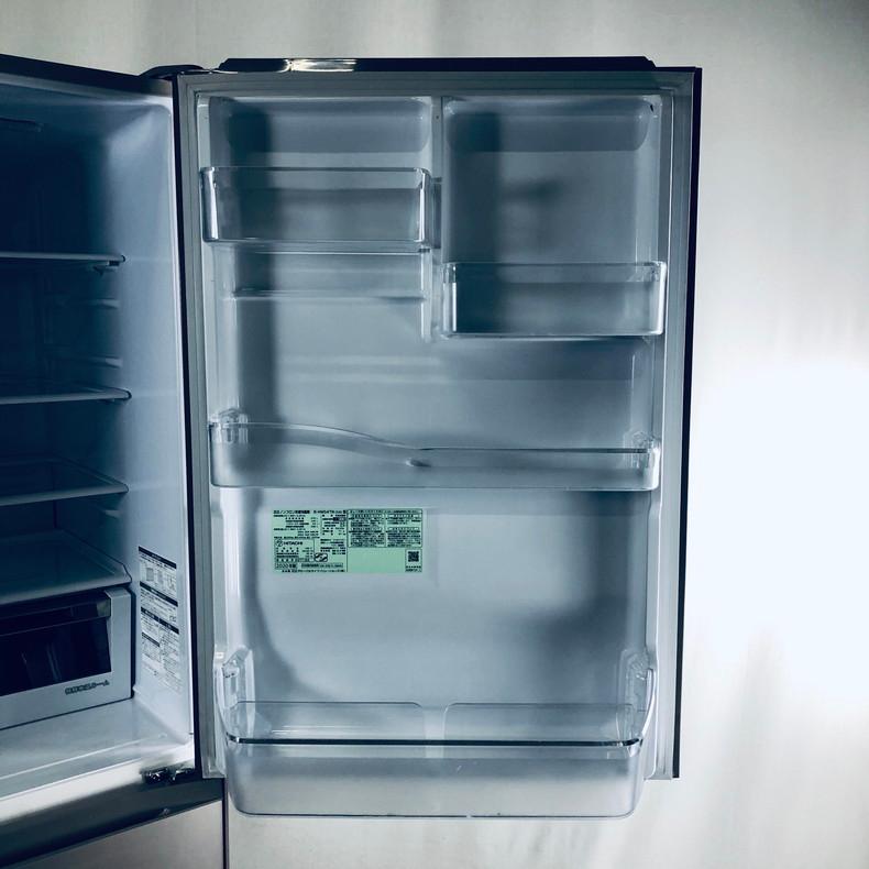 HITACHI 5ドア冷蔵庫 RーHWS47N 2020年製 470L アウトレット品