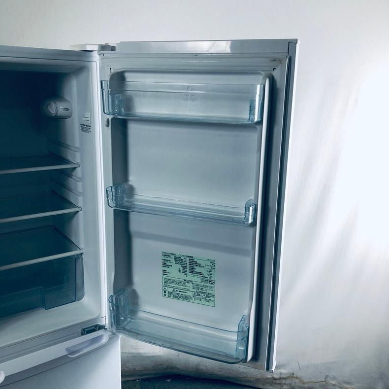 冷蔵庫 中古 アイリスオーヤマ IRISOHYAMA AF162-W 2021年製 2ドア  