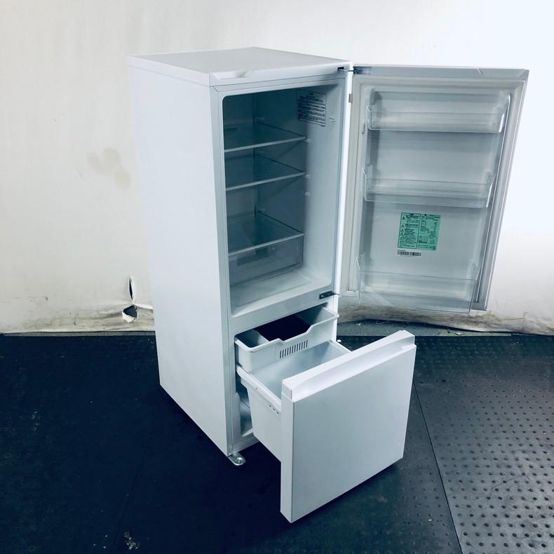 冷蔵庫 中古 アマダナ AT-RF160-WH 2022年製 2ドア 162L 冷蔵庫 中古 アマダナ AT-RF160-WH 2022年製 2ドア 162L