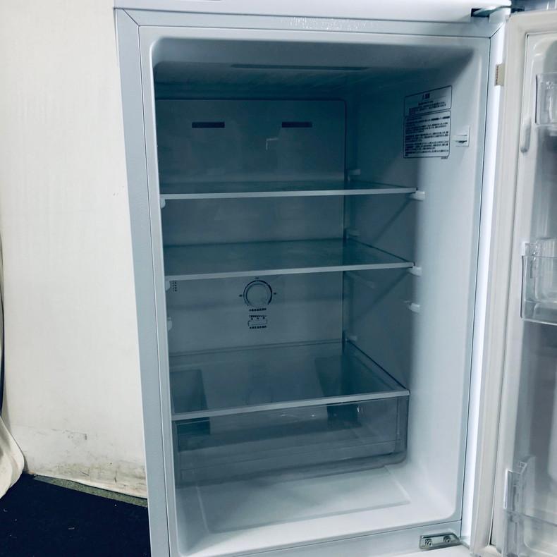 冷蔵庫 中古 アマダナ AT-RF160-WH 2022年製 2ドア 162L 冷蔵庫 中古 アマダナ AT-RF160-WH 2022年製 2ドア 162L