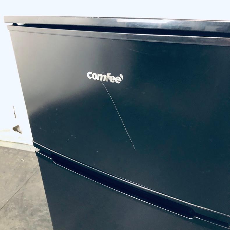 冷蔵庫 中古 comfee RCT90BL(E) 2024年製 2ドア 90L ブラック 直 冷蔵庫 中古 comfee RCT90BL(E) 2024年製 2ドア 90L ブラック 直
