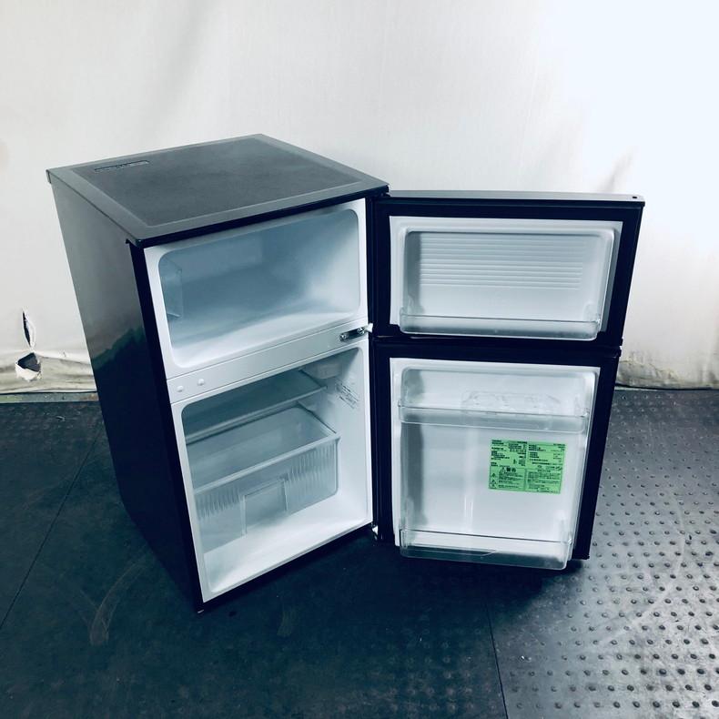冷蔵庫 中古 comfee RCT90BL(E) 2024年製 2ドア 90L ブラック 直 冷蔵庫 中古 comfee RCT90BL(E) 2024年製 2ドア 90L ブラック 直