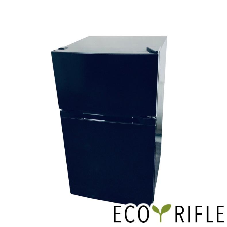 アイリスオーヤマ 右開き冷蔵庫 PRC-B092D-W 87L 2021年製 中古