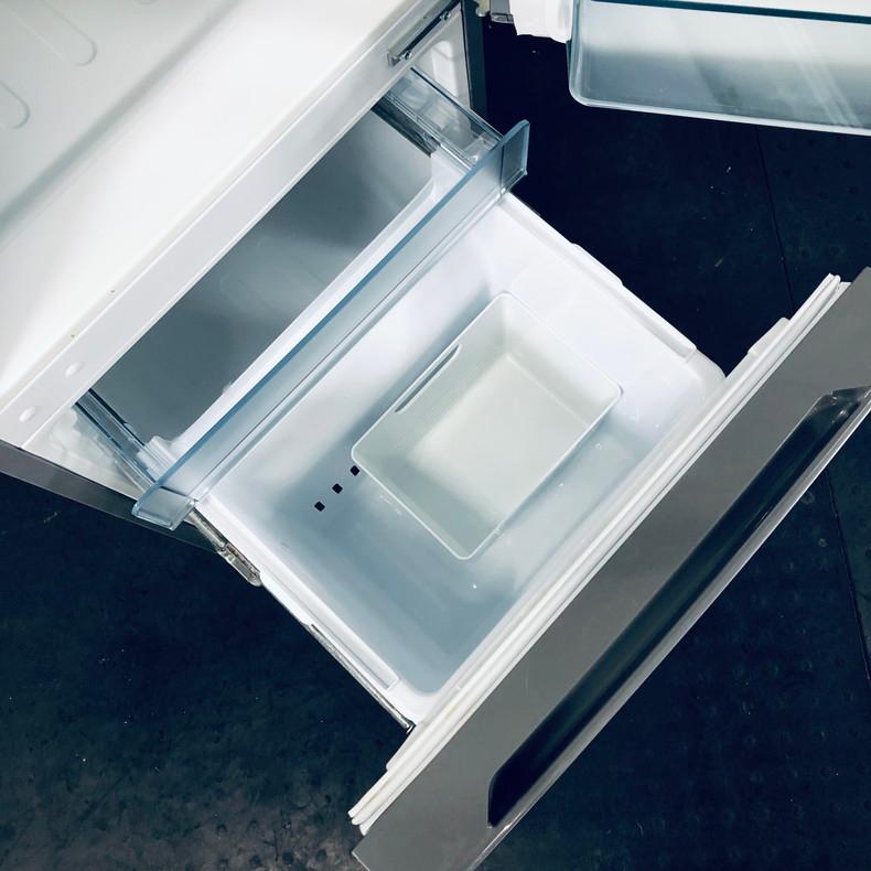 東京23区送料無料　超美品日立2019　2ドア冷蔵庫　154L RL-154JA 日立 冷蔵庫 中古 HITACHI RL-154JA(S) 2019年製 2ドア 154L