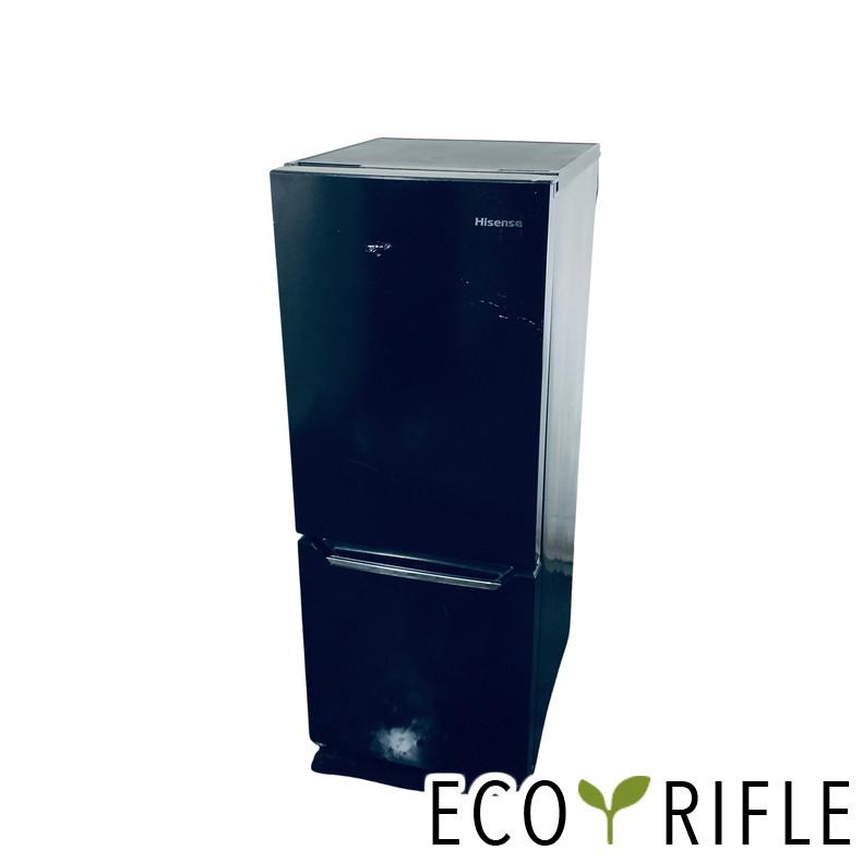 美品】Hisense ブラック冷蔵庫 150L HR-D15CB 2020年製 冷蔵庫 中古