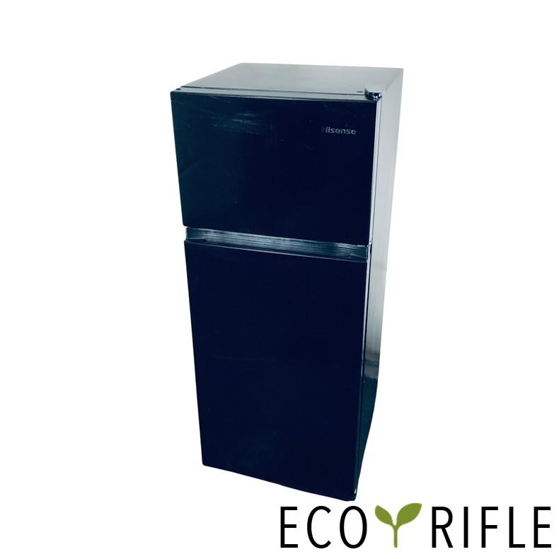 【中古】 【自社配送エリア内限定】 ハイセンス Hisense 冷蔵庫 2024年製 2ドア 124L ブラック 直冷式 右開き HR-K12HB 一人暮らし 奥行60cm以下 送料無料 設置無料 地域限定 埼玉 東京 千葉 神奈川 RANK_B 冷蔵庫 中古 ハイセンス Hisense HR-K12HB 2024年製 2ドア 124L