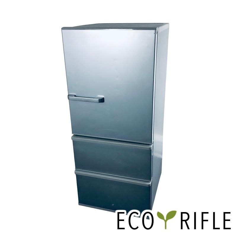 【福岡】AQUA ノンフロン冷凍冷蔵庫 AQR-27J(S) 272L 2020 AQUA（アクア） 冷蔵庫 中古 AQUA AQR-27J(S) 2020年製 3ドア 272L