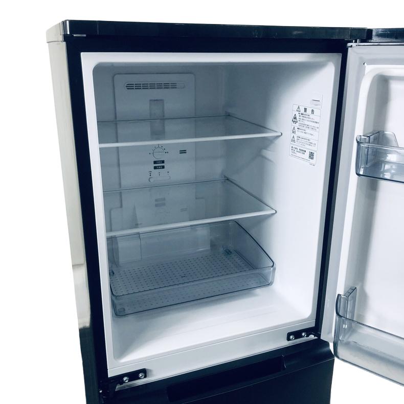 シャープ　SJ-D15H-H　２ドア冷蔵庫　ダークグレー色　152L『中古美品』2022年 SHARP（シャープ） 冷蔵庫 中古 SHARP SJ-D15H-H 2022年製 2ドア 152L