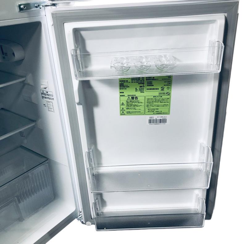 冷蔵庫 中古 comfee RCT128WH1JP(E) 2026年製 2ドア 132L ホワイト 直