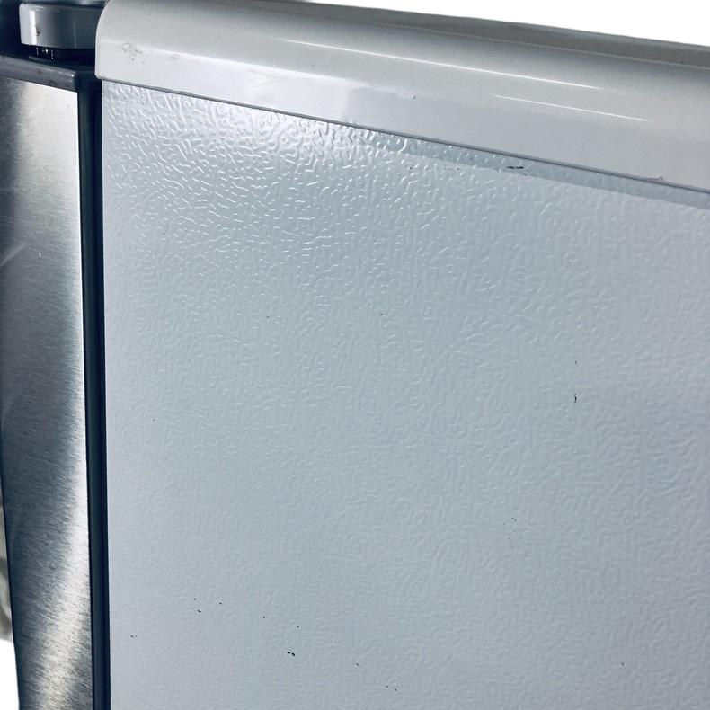 冷蔵庫 中古 ハイアール Haier JR-NF173B(S) 2020年製 2ドア 173L シルバー ファン式 右開き 一人暮らし 大きめの画像