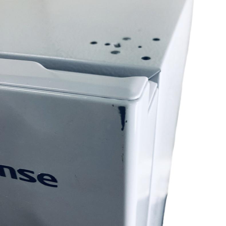 冷蔵庫 中古 ハイセンス Hisense HR-D1701WL 2025年製 2ドア 175L ホワイト ファン式 左開き 一人暮らし 大きめの画像