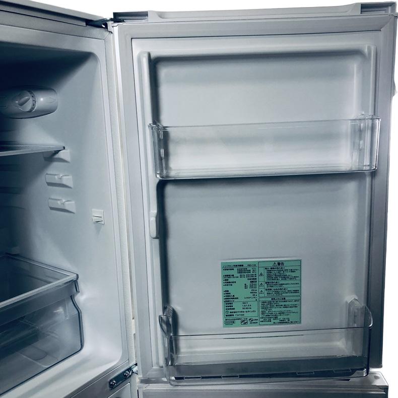 冷蔵庫 中古 ヤマダ電機 YAMADA YRZ-C12L 2025年製 2ドア 117L