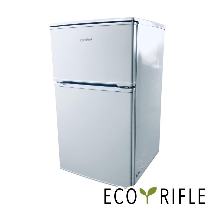 【新品未使用品】comfee 冷蔵庫 RCT90WH/E 90L 冷蔵庫 中古 comfee RCT90WH/E 2022年製 2ドア 90L ホワイト 直冷式 右