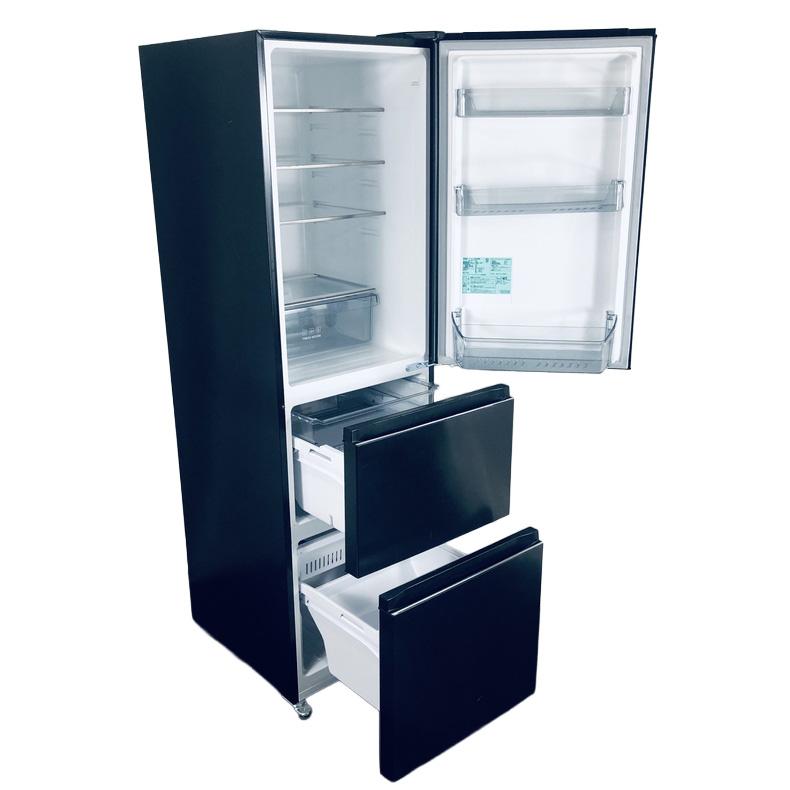 冷蔵庫 中古 ハイアール Haier JR-CV34B(K) 2024年製 3ドア 335L