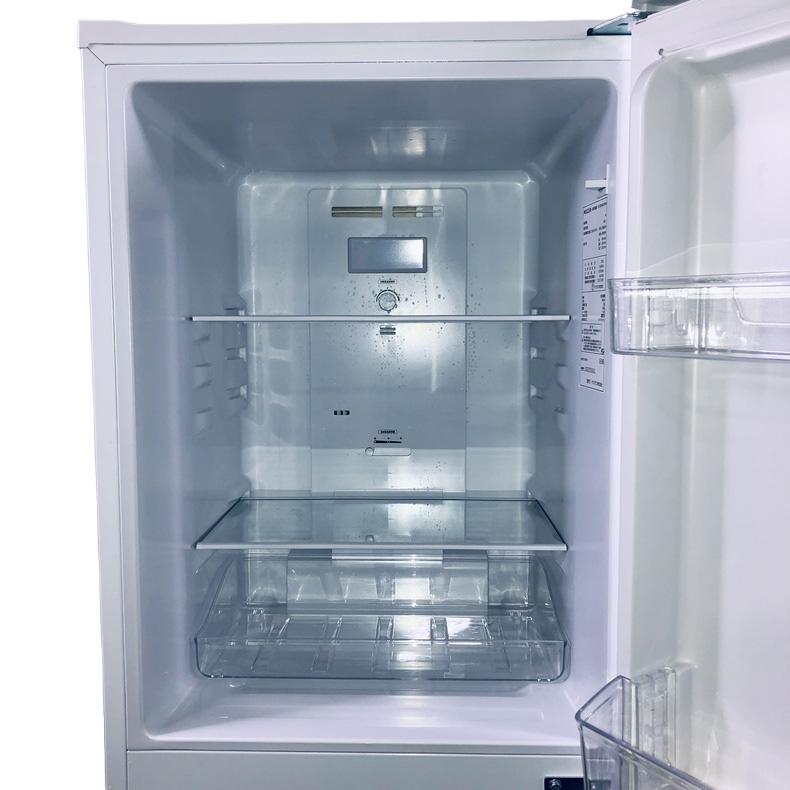 冷蔵庫 中古 マクスゼン maxzen JR139HM01WH 2022年製 2ドア 140L ホワイト ファン式 右開き 一人暮らし_2