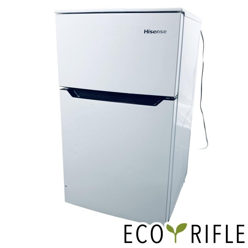 冷蔵庫 中古 ハイセンス Hisense HR-B95A 2019年製 2ドア 93L ホワイト 