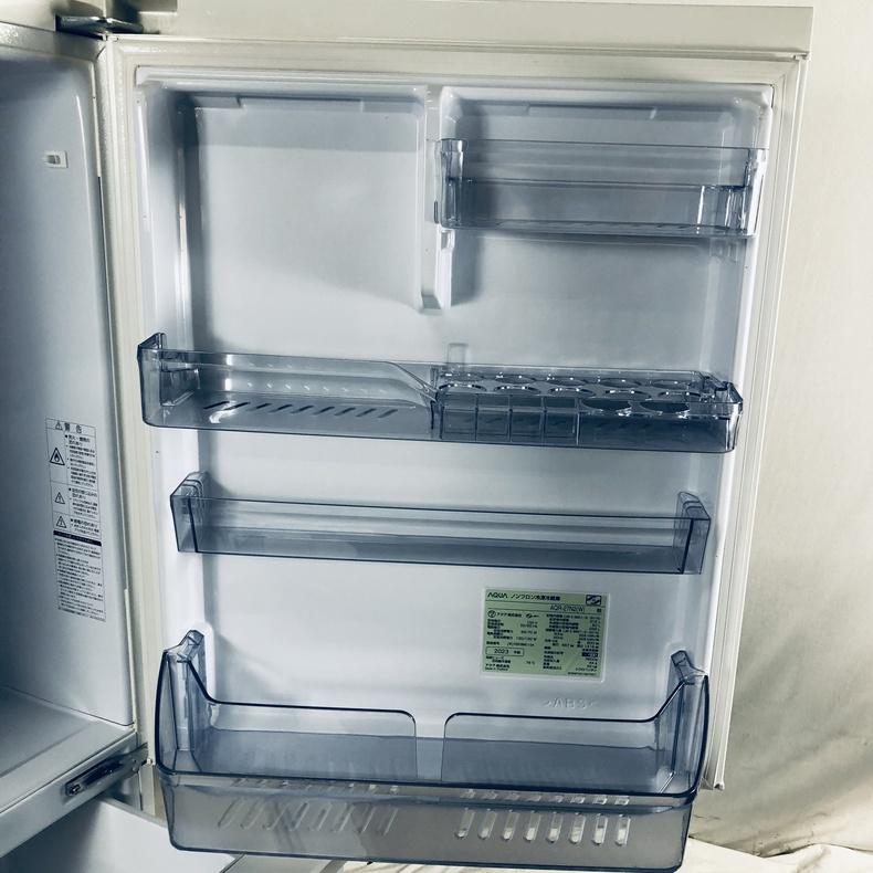 AQUA（アクア） 冷蔵庫 中古 AQUA AQR-27N2(W) 2023年製 3ドア 272L