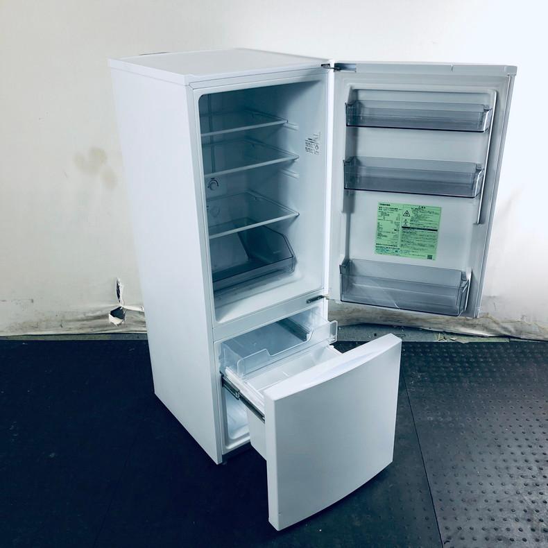 東芝２ドア冷凍冷蔵庫 ＧＲ－Ｔ１５ＢＳ ２０２２年　ホワイト美品 冷蔵庫 TOSHIBA GR-T15BS ホワイト 2022年製