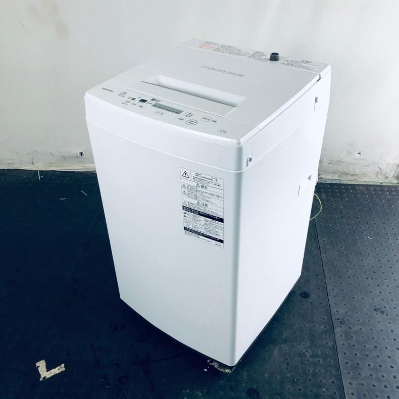 ☆中古￥13,000！【会員価格￥11,000】TOSHIBA 4.5kg洗濯機 家電 2019