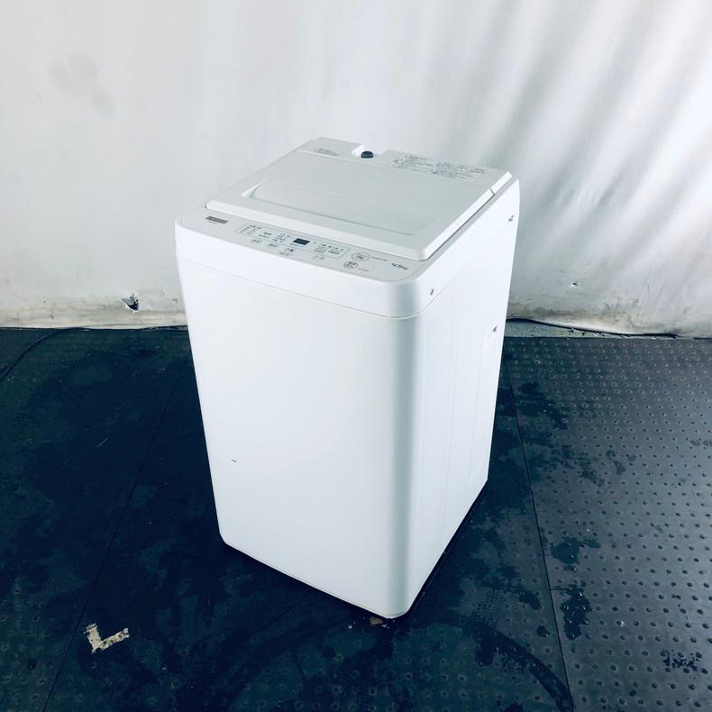 洗濯機 中古 ヤマダ電機 YAMADA YWM-T45H1 2021年製 全自動 4.5kg  