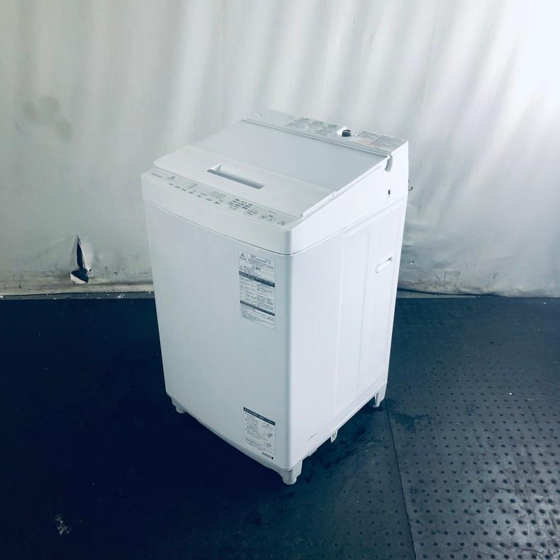 洗濯機 中古 東芝 TOSHIBA AW-7D8(W) 2020年製 7.0kg ホワイト 送風  