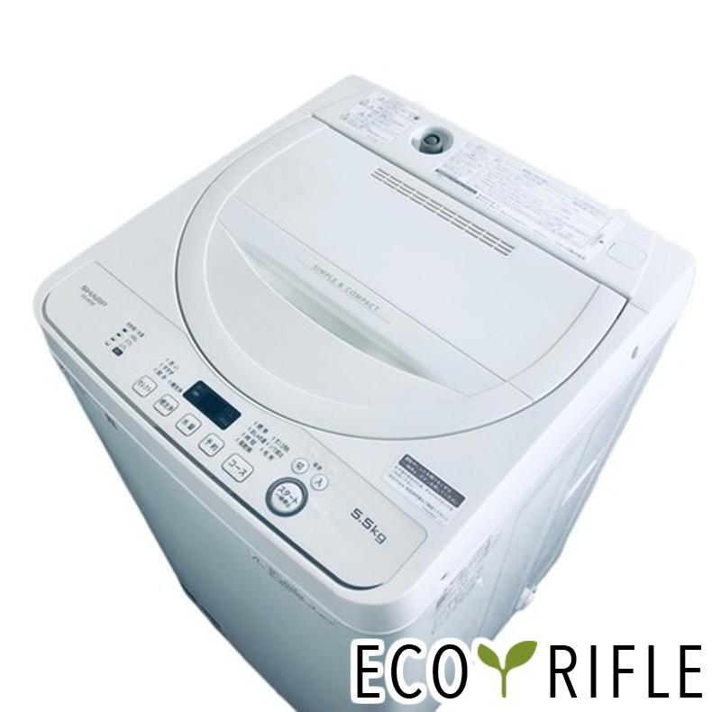 ○SHARP シャープ 5.5Kg 洗濯機 ES-GE5D 2020年製 中古品○ - 洗濯機 ○SHARP シャープ 5.5Kg 洗濯機 ES-GE5D 2020年製 中古品○ - 洗濯機