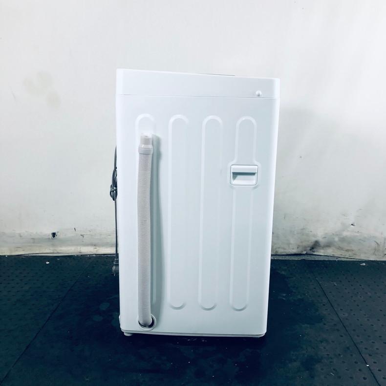 【中古】 ハイアール Haier 洗濯機 一人暮らし 2019年製 全自動洗濯機 4.5kg ホワイト 送風 乾燥機能付き JW-C45D(W)｜rifle-eco｜07