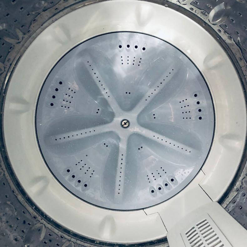 【中古】 シャープ SHARP 洗濯機 一人暮らし 2020年製 全自動洗濯機 5.5kg ホワイト ES-GE5E｜rifle-eco｜04