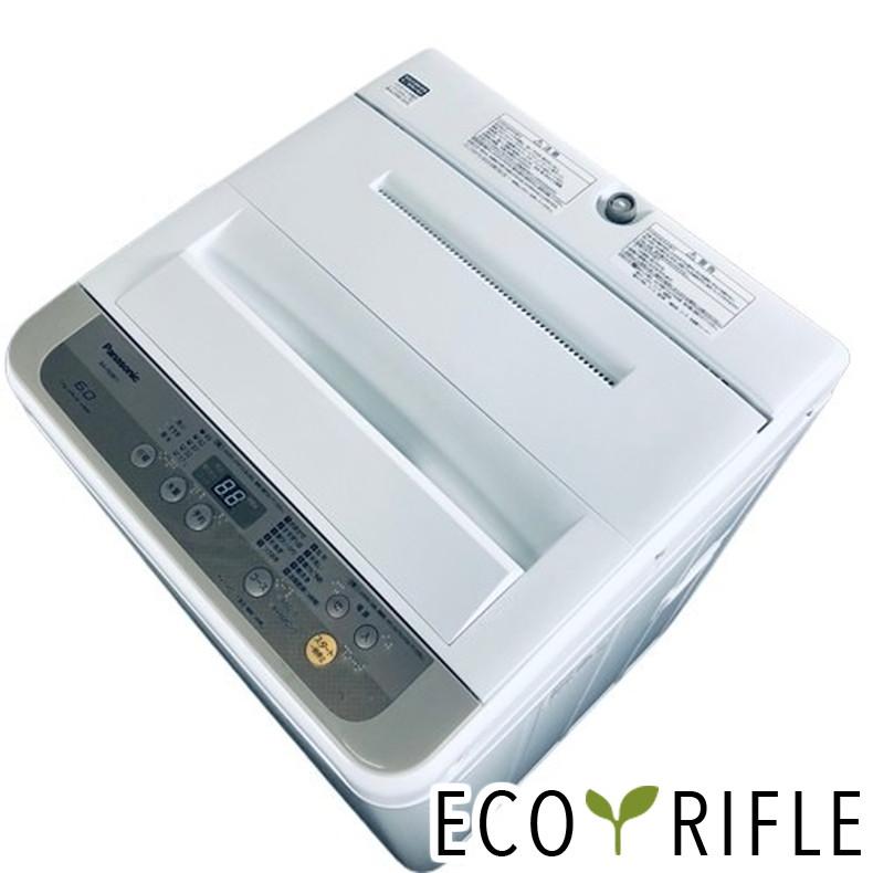 洗濯機 中古 パナソニック Panasonic NA-F60B11 2017年製 全自動 6.0kg  