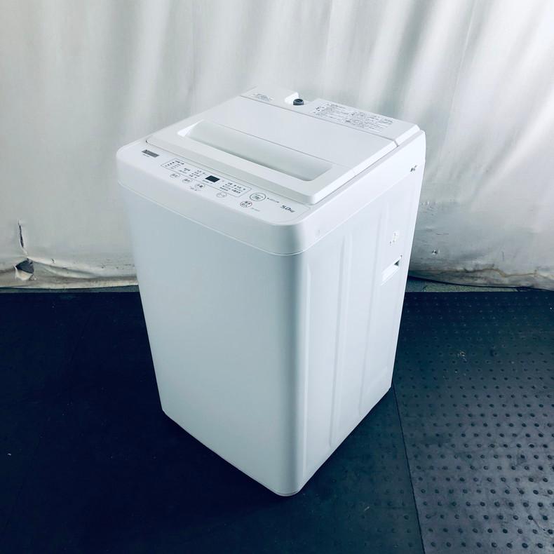 ヤマダセレクト　洗濯機　5kg YAMADA SELECT ヤマダセレクト 5.0Kg全自動洗濯機 YWM-T50H1 2021年製 中古