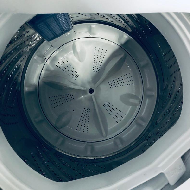 【中古】 パナソニック Panasonic 洗濯機 一人暮らし 2018年製 全自動洗濯機 5.0kg シルバー 送風 乾燥機能付き NA-F50B12｜rifle-eco｜04