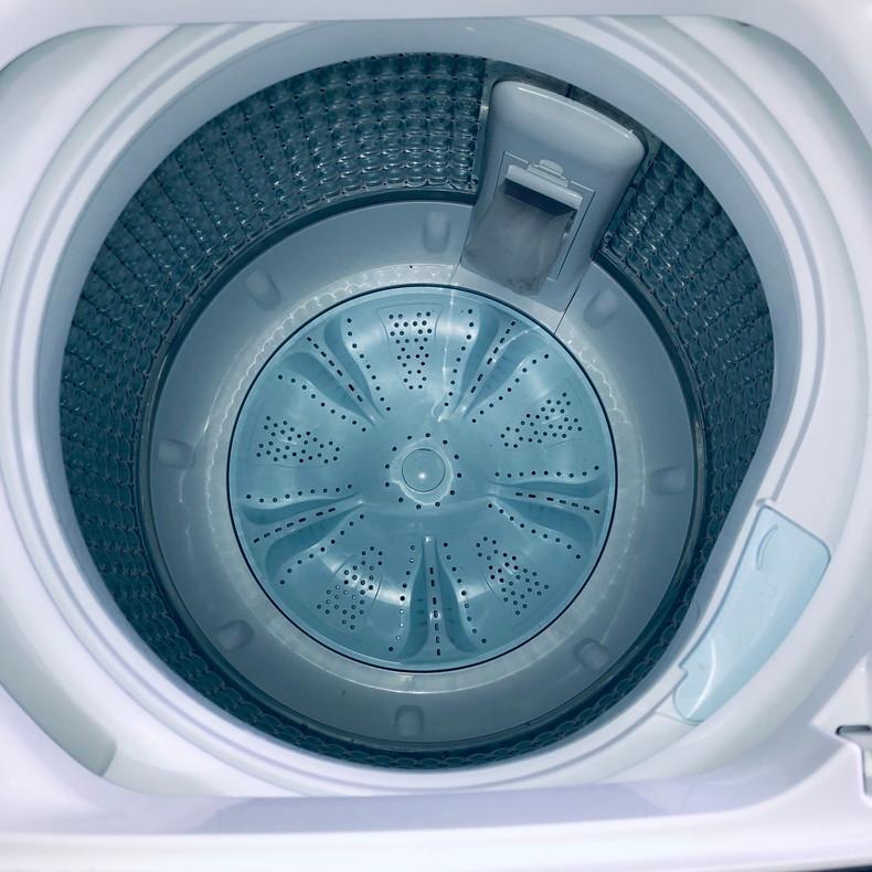 【中古】 アクア AQUA 洗濯機 一人暮らし 2022年製 全自動洗濯機 6.0kg ホワイト 送風 乾燥機能付き AQW-S6M(W)｜rifle-eco｜04