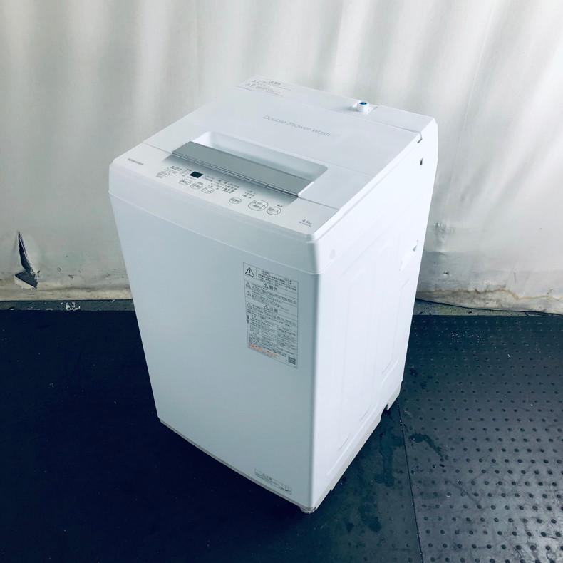 TOSHIBA 洗濯機 中古 東芝 AW-45GA2(W) 2023年製 4.5kg ホワイト TOSHIBA 洗濯機 中古 東芝 AW-45GA2(W) 2023年製 4.5kg ホワイト