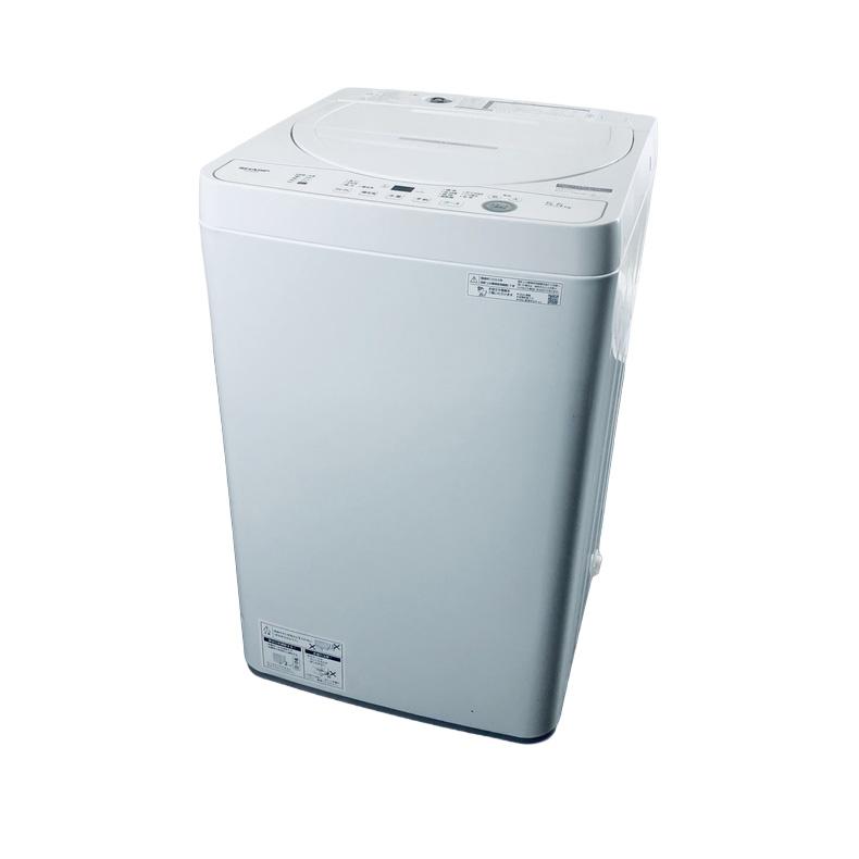 SHARP（シャープ） 洗濯機 中古 SHARP ES-GE5H-W 2024年製 5.5kg