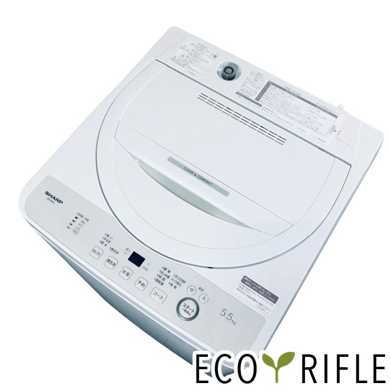 SHARP（シャープ） 洗濯機 中古 SHARP ES-GE5J-W 2025年製 5.5kg