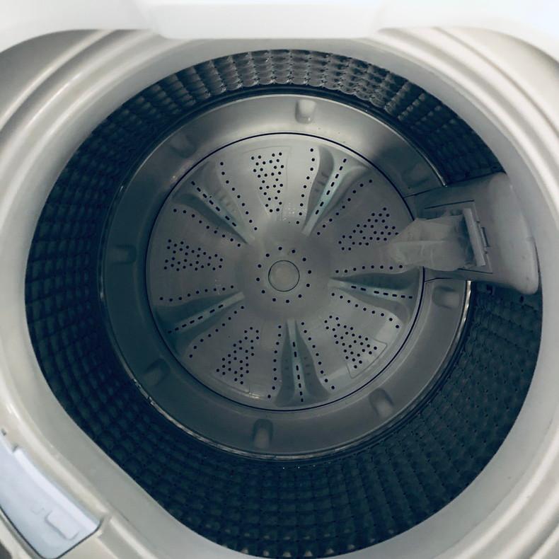 【中古】 ハイアール Haier 洗濯機 一人暮らし 2019年製 全自動洗濯機 4.5kg ホワイト 送風 乾燥機能付き JW-C45D(W)｜rifle-eco｜04