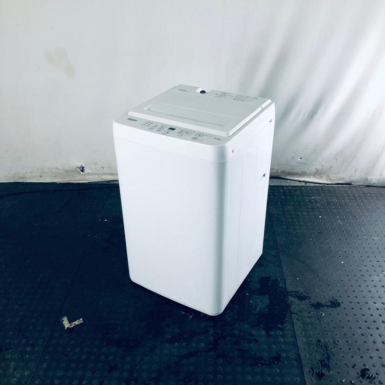 【中古】 ヤマダ電機 YAMADA 洗濯機 一人暮らし 2023年製 全自動洗濯機 4.5kg ホワイト 送風 乾燥機能付き YWM-T45H1｜rifle-eco｜02