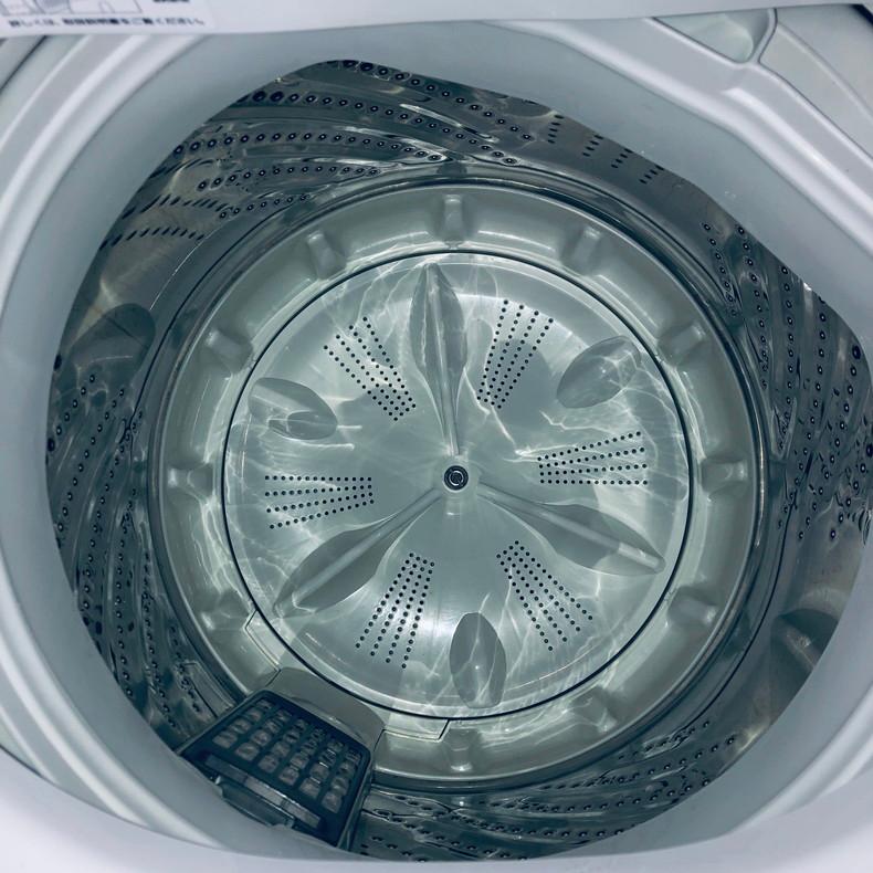 【中古】 パナソニック Panasonic 洗濯機 一人暮らし 2021年製 全自動洗濯機 5.0kg ホワイト 送風 乾燥機能付き NA-F50B14｜rifle-eco｜04